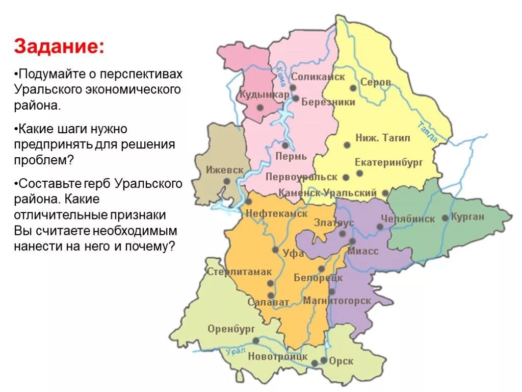 Республики в составе урала