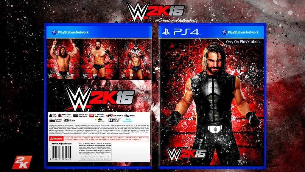 Бесплатные игры ps 2024. W2k16 ps4. WWE 2k16 (ps4). WWE 2k16 ps4 диск. WWE 2k16 ps4 обложка.