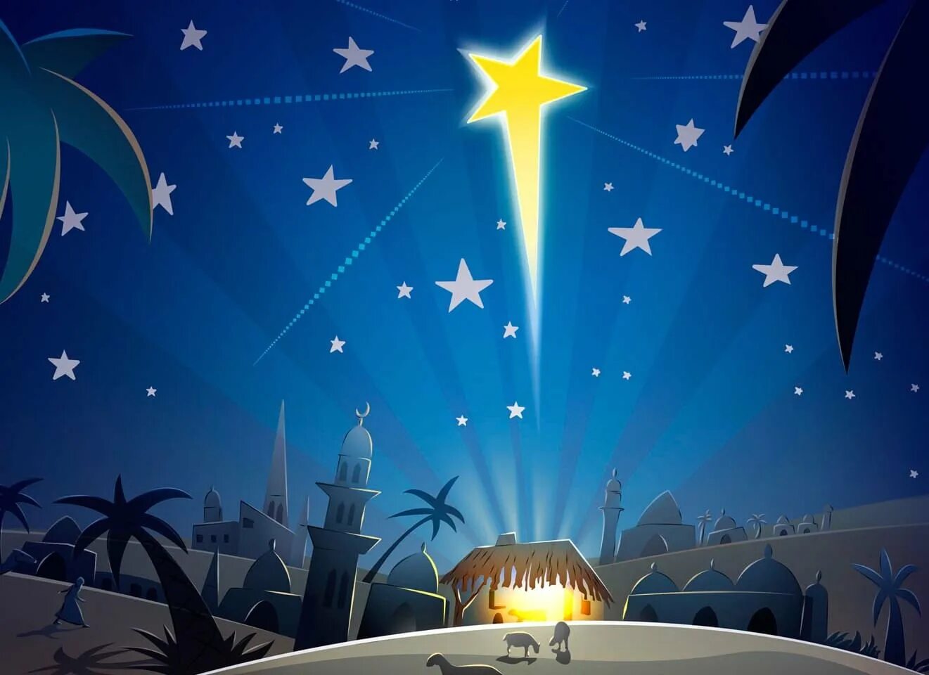 счастливая рождественская звезда. счастливая рождественская звезда. иисус и звезда вифлеема. рождественская звезда на небе. вифлеемская звезда рождество.