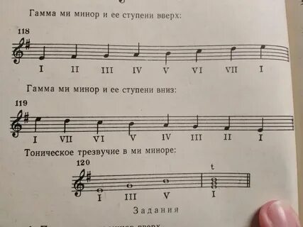Виды гамм сольфеджио