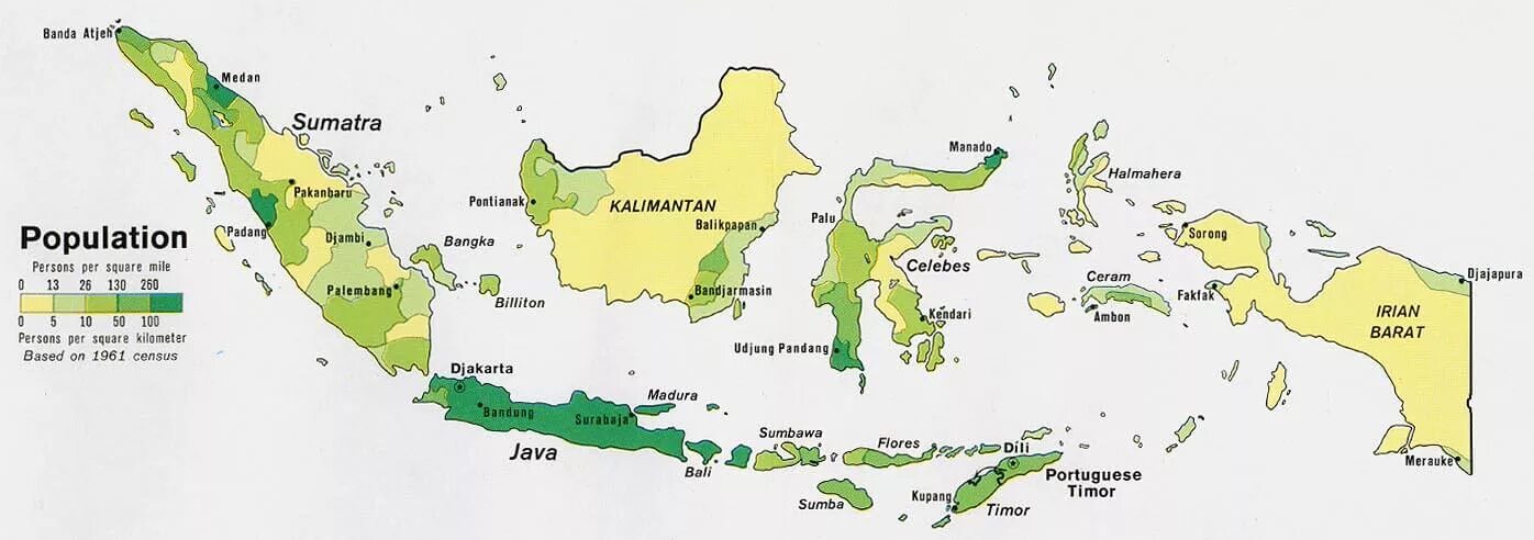 Карта плотности населения Индонезии. Индонезия население на карте. Плотность населения Индонезии. Индонезия численность на карте.