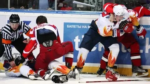 Нарушение правил в хоккее