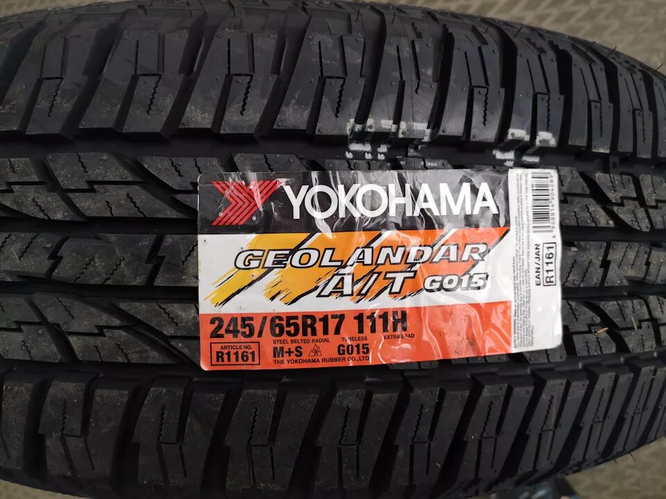 Yokohama geolandar a t 235 65 r17. Yokohama 265/65r17 g015. 245/65r17 111h geolandar a/t g015 tl m+s 3pmsf. yokohama g015 a/t. 245/70 r16 yokohama g015.