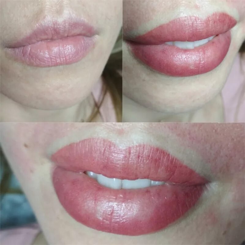Акварельные губы до и после. Перманент губ заживление. Перманентный макияж губ. Акварельные губы перманентный макияж. Акварельные губы.
