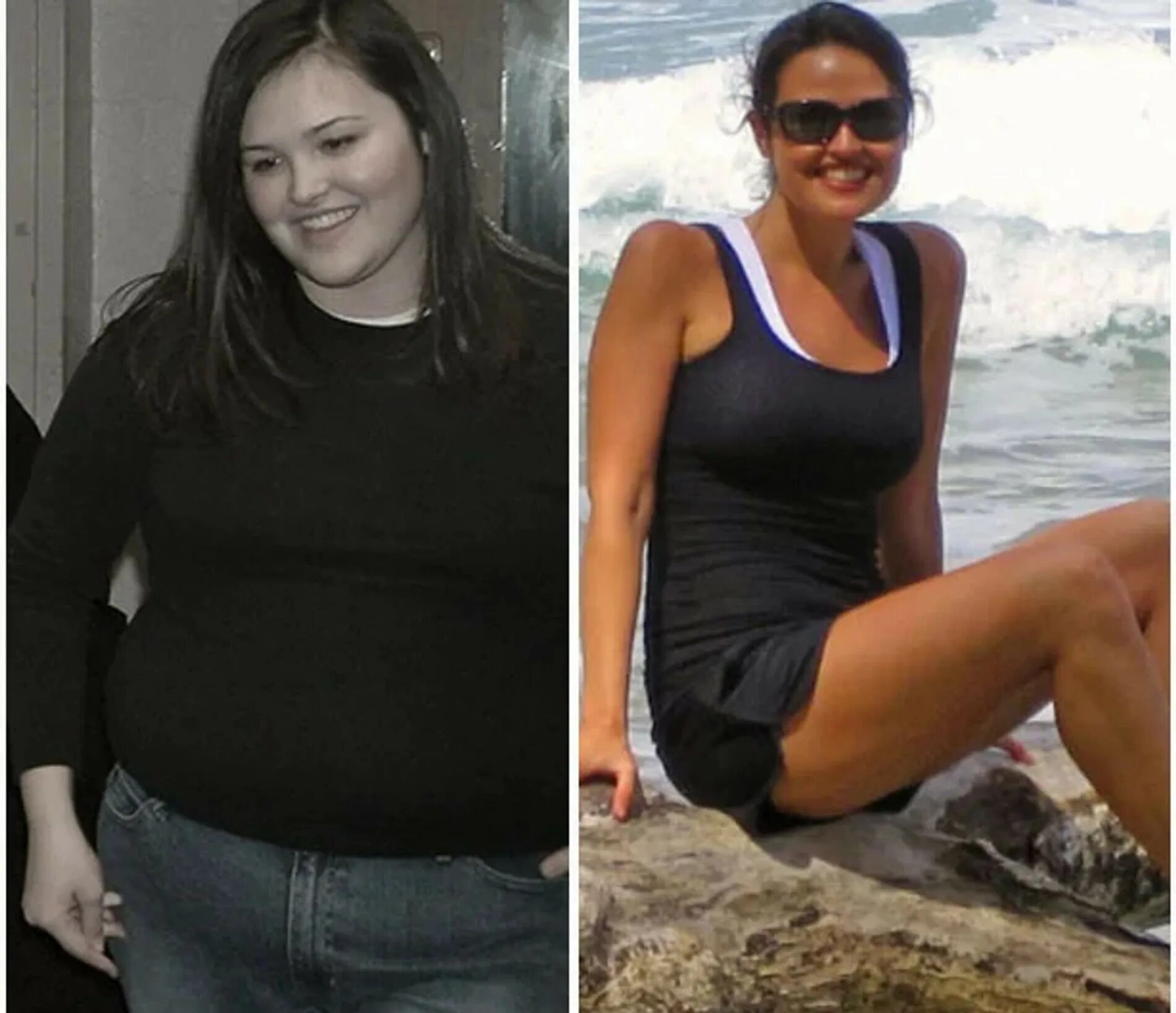 65 кг т. Энди Митчелл до и после. Истории похудения реальные. Толстая женщина худеет. Американка которая похудела на 20 кг.