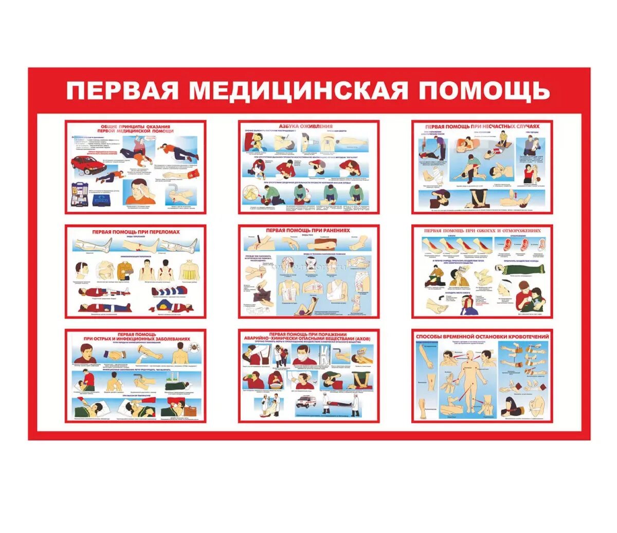 Стенд "Доврачебная помощь". Изготовление. У нас есть готовые решения! в Новокузн