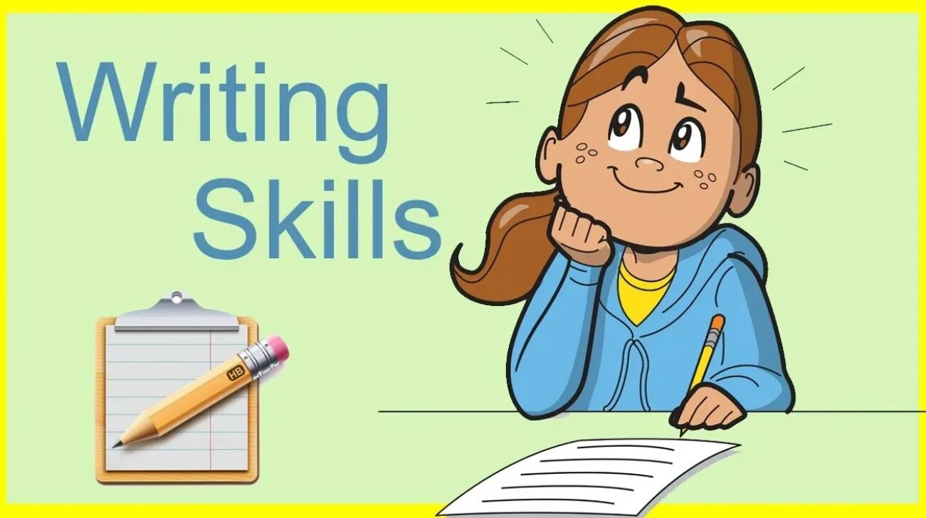 Write a letter task. Writing skills. Writing картинка. Рисунок writing на английском. Writing skills презентация.