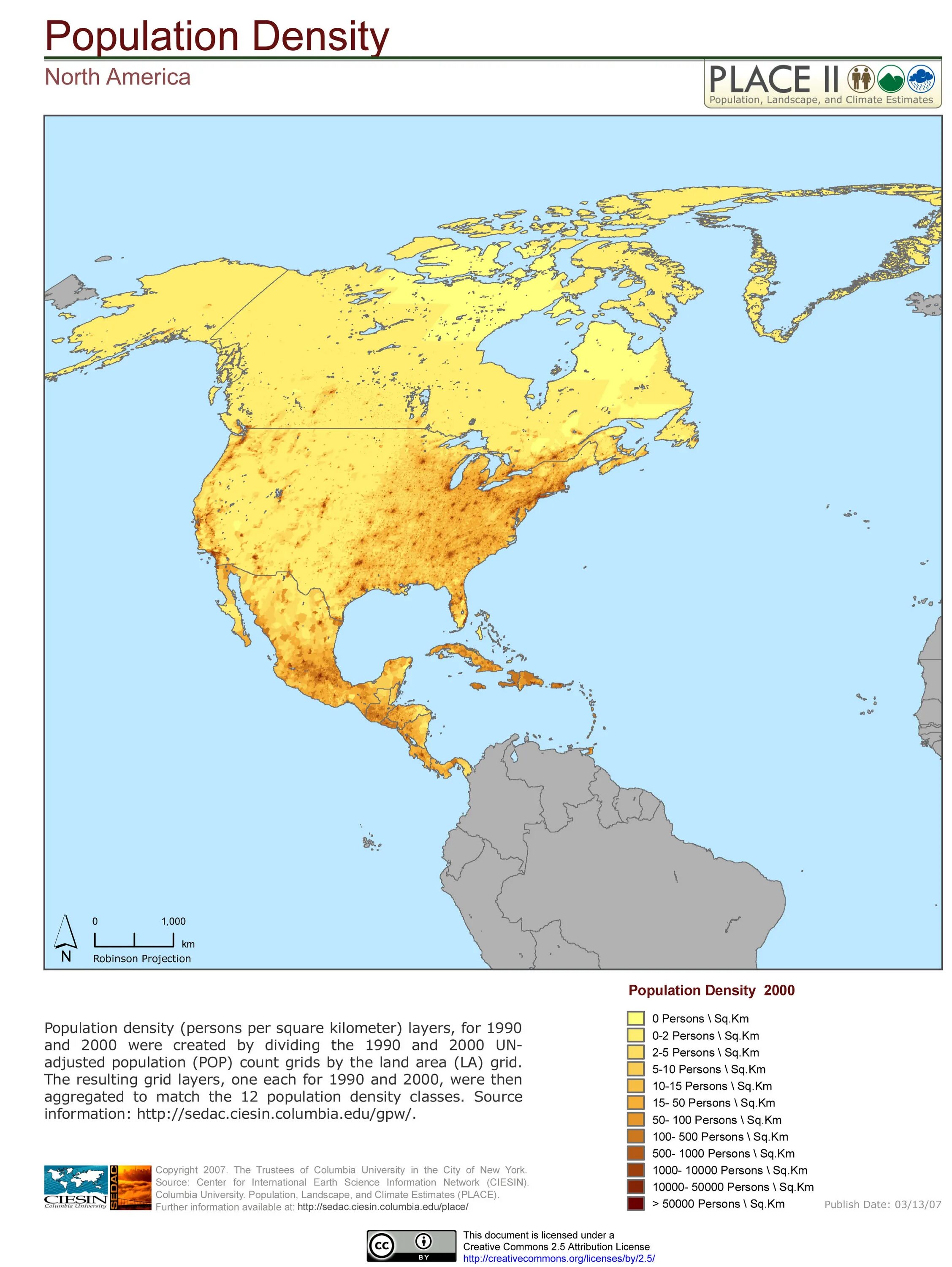 Наибольшая плотность населения северной америки где. Карта плотности населения Северной Америки. Плотность населения Северной Америки. Population density North America Map. Density Map North America.