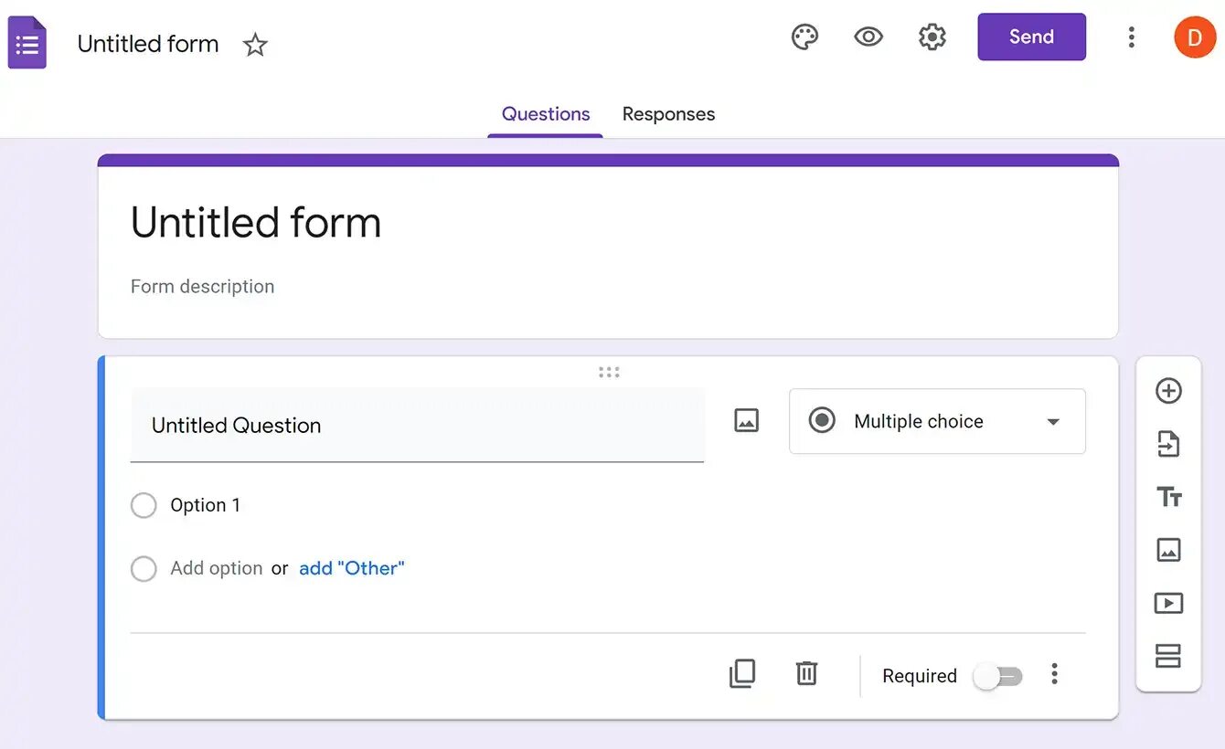 Google forms is. Google forms is