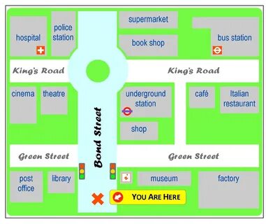 The map how