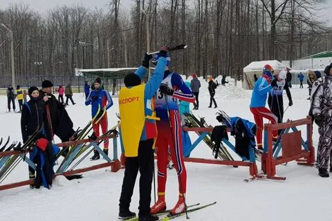 Раздельный старт лыжи