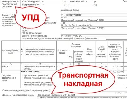 Загрузите упд в эдо