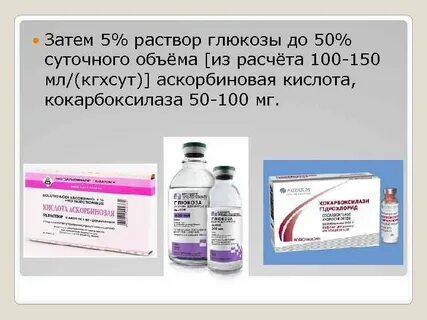 Раствор глюкозы с аскорбиновой кислотой