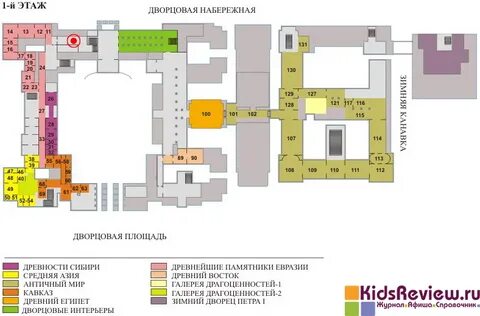 Петербург эрмитаж карта
