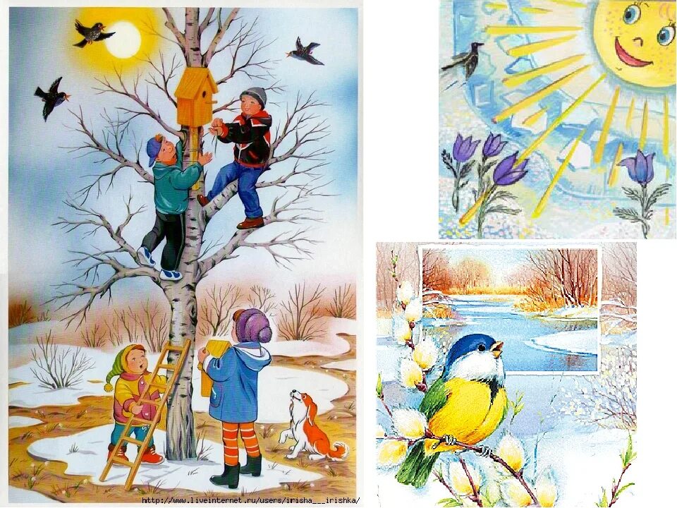 Тематическая неделя птицы весной. Весенние картинки для детей. Картины о весне для дошкольников.