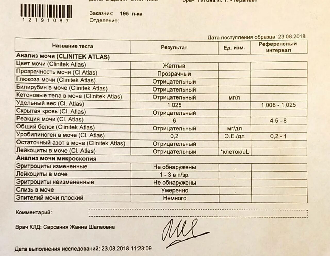 Моча ребенок лейкоциты эритроциты повышенные