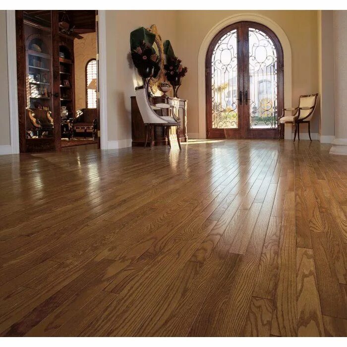 Solid wood floor