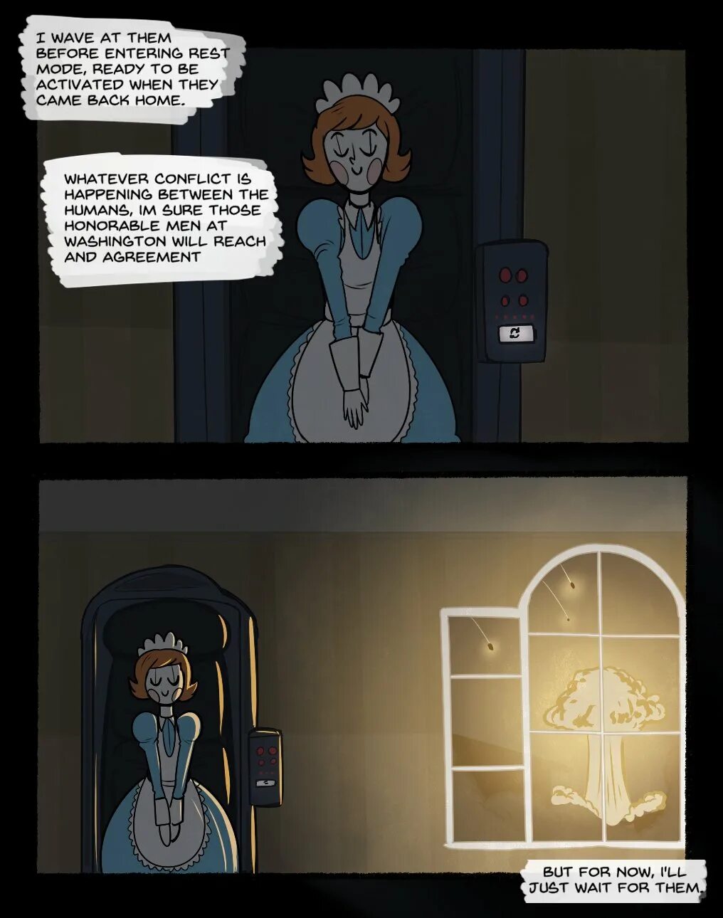 Emmy the robot and kid rl34