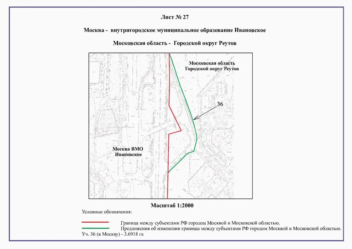 Изменение границ между субъектами