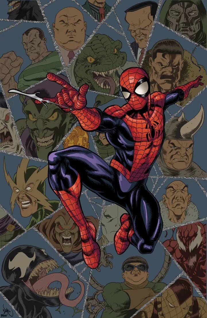 Человек паук суперзлодей. Вселенная Марвел человек паук. Marvel Spider man Villains. Классика Марвел человек паук. Человек паук комиксы злодеи.