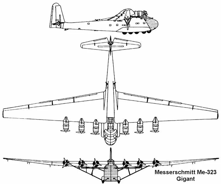 Messerschmitt gigant. Messerschmitt me.323 gigant самолет. мессершмитт ме 323 гигант. мессершмитт me.323 «гигант». мессершмитт ме 323 гигант чертежи.
