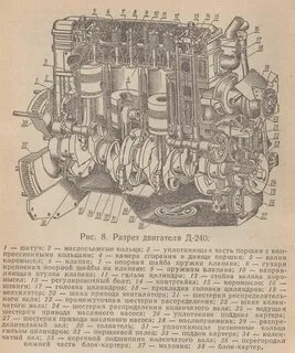 Описание схемы двигателя