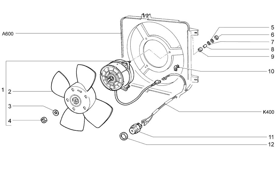 Вентилятор ож ВАЗ 2112. Система электровентилятора ВАЗ 2110. Устройство вентилятора охлаждения ВАЗ 2114. Схема вентилятора радиатора ВАЗ 2114. Как крепится вентилятор