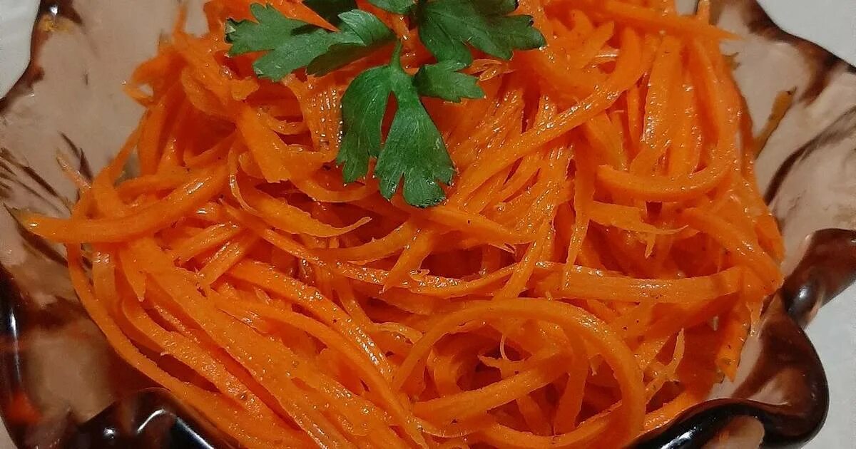 Классический рецепт корейской морковки