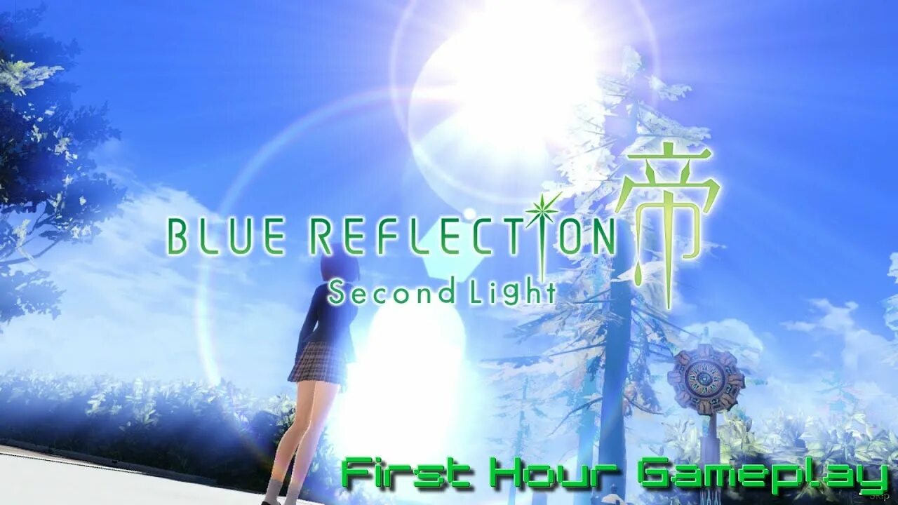 The second light. Blue reflection: second light. blue-reflection-second-light игра. blue reflection / blue reflection. light version.