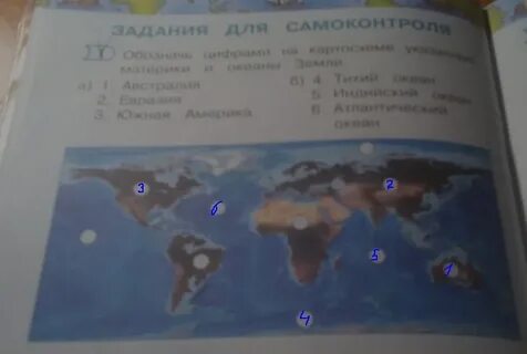Определите и обозначьте