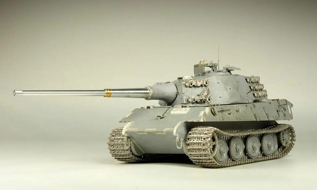Тайгер 10. Tiger II (10.5 cm KW.K). Тигр 105 мм KWK L/68. 10,5 Cm KWK L/68. Танк e75 Modelcollect.
