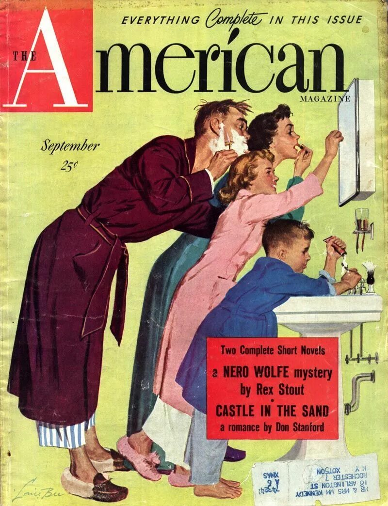 Old magazines. American Magazines. Vintage Magazine.