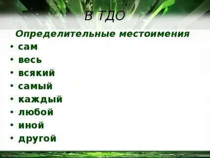 Весь всякий самый