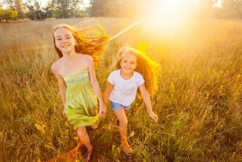 My sister run