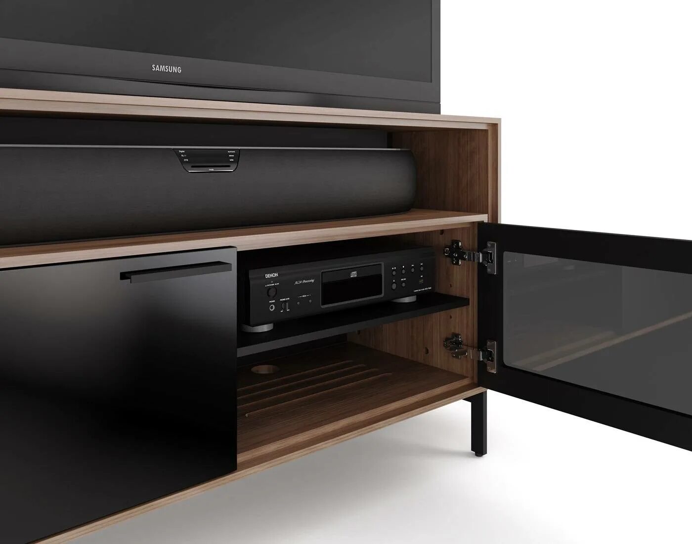 1 ямаха. Тумба под телевизор и саундбар. Саундбар на тумбе. Тумба саундбар. Тумба саундбар.