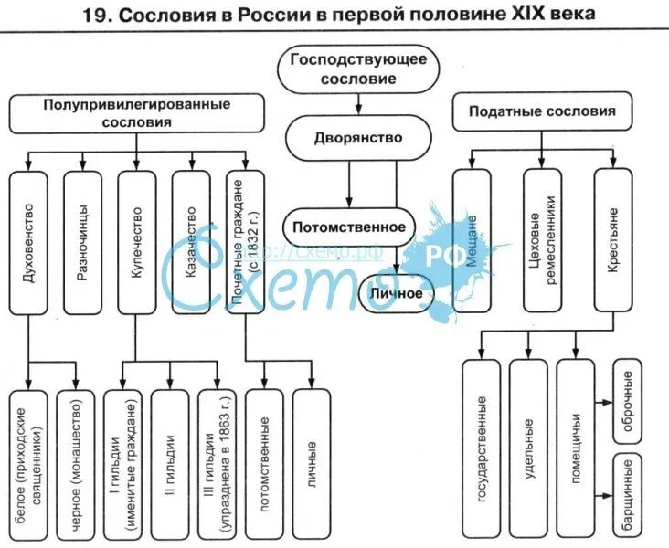 Структура общества 19 века. Схема сословий 18 века в россии. сословная структура россии в начале 19 века. сословная структура российского общества в начале 19 века. схема сословий в россии в 18 веке.