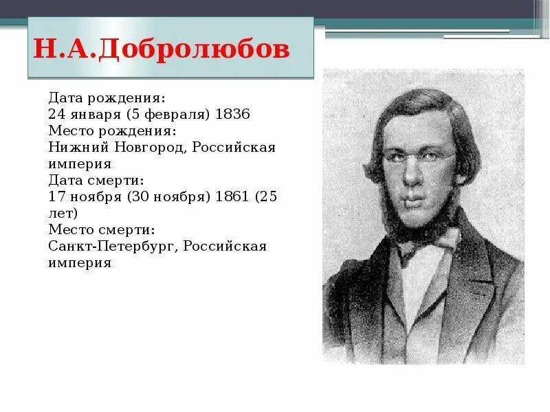 Добролюбов биография. Н. А. Добролюбов (1836-1861). Добролюбов 19 век. Литературная критика 19 века Добролюбов.