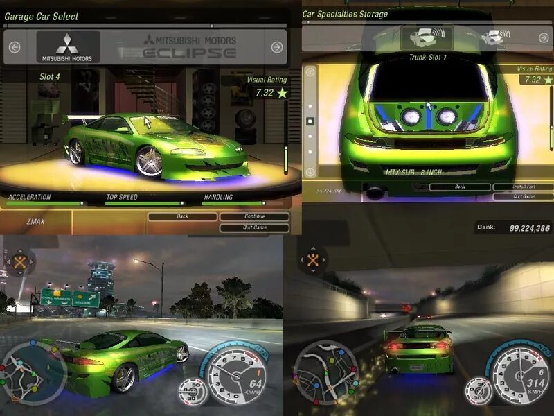 Моды на nfs underground 2. NFS Underground 1 Эклипс. Eclipse из need for Speed Underground. Скрытые гонки в NFS Underground 2. Тюнинг Эклипс в Underground 2.