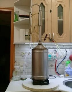 Самогон на колонне с дефлегматором