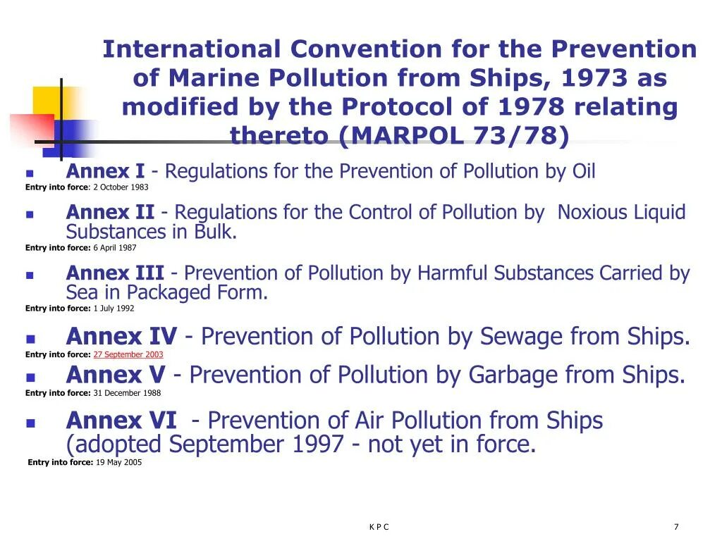 Приложения конвенции марпол. MARPOL Annex 7. MARPOL 73/78 Annex. МАРПОЛ Annex 4 Special area. МАРПОЛ Annex 1 особые районы.