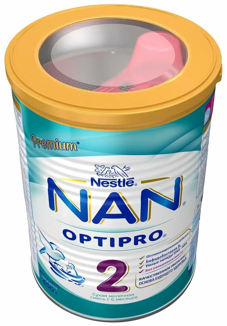 Купить смесь nan. Nan 2 Optipro 800. Смесь нан оптипро 1. Смесь nan (Nestlé) 1 Optipro (с рождения) 800 г. Смесь nan Optipro 2.