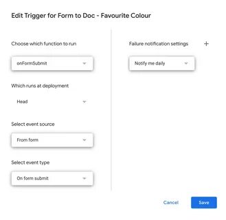 App trigger