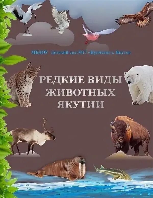 Красная книга якутии проект Раскраска "Красная книга Якутии"