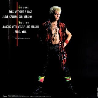 Billy idol without face