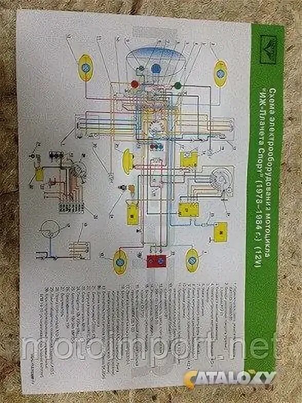 Схема электрооборудования мотоцикла ИЖ поэтапно