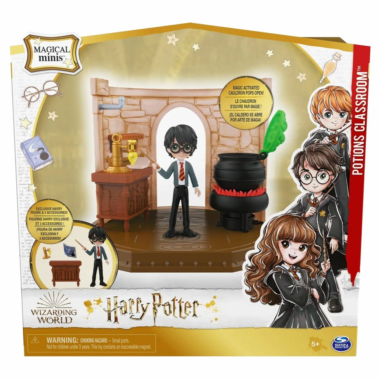 Mini magics. Набор Harry Potter Magical Minis. Wizarding World of Harry Potter фигурки.