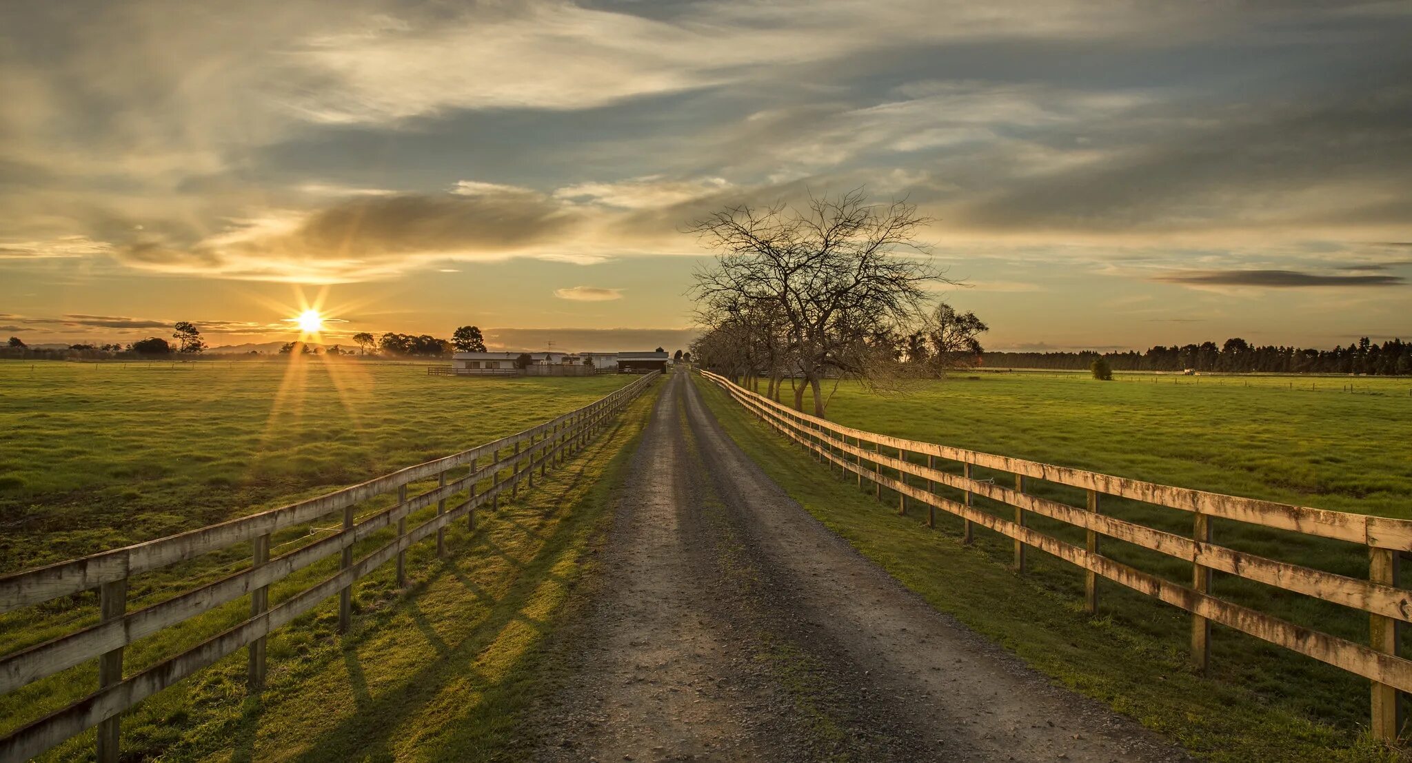 Farm road