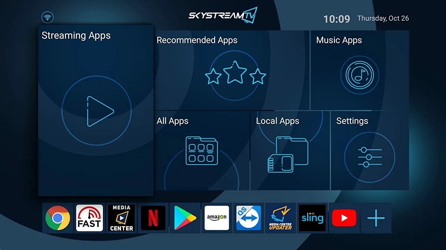 Stream media android