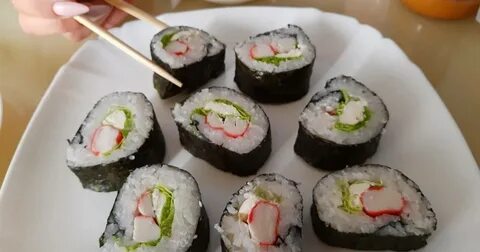 Как делать крабовые роллы