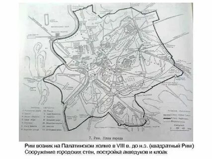 Город рим возник на холме